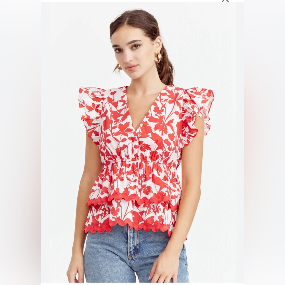 Adelyn Rae floral top